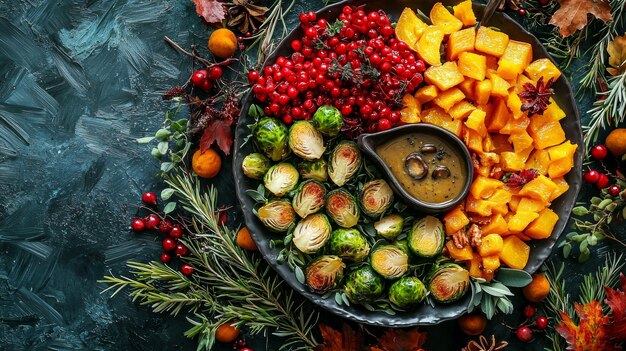 Platou cu ingrediente